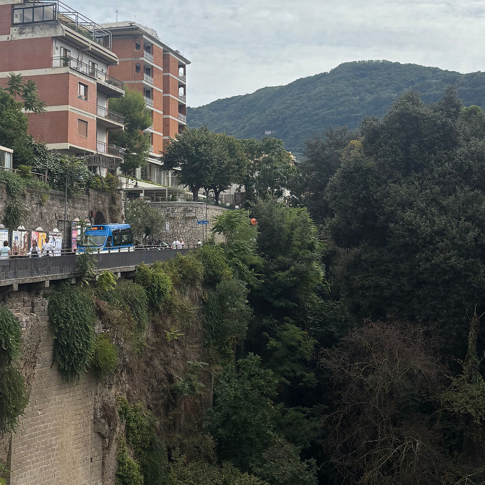 Vallone dei Mulini, natural valley in the center of Sorrento