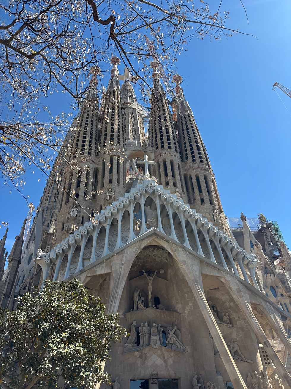 Sagrada Familia en Barcelona