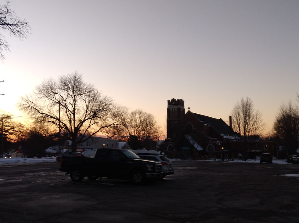 The Gutterson School once stood on the spot of this parking lot.