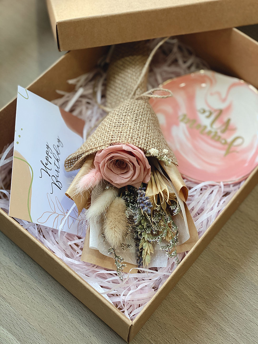 Thumbnail: Cappuccino Rose Gift Box