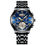Thumbnail: Stainless Steel Men's Tourbillon Quartz Watch
