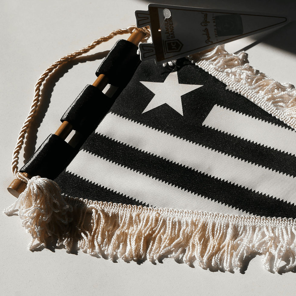 Miniatura: Flâmula Oficial Retrô Botafogo