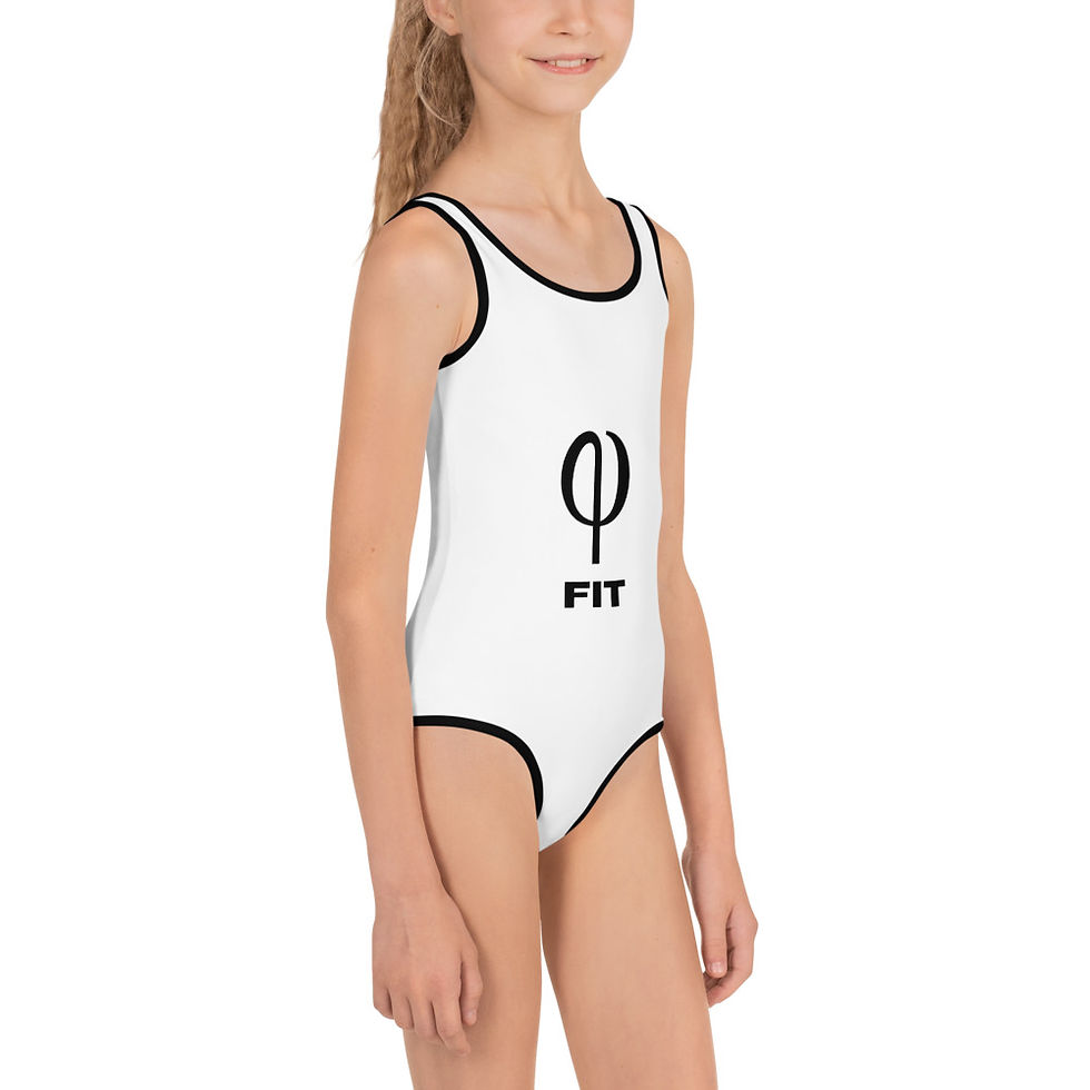 Thumbnail: FIT All-Over Print Kids Swimsuit