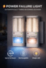 Power Outage Lights - Emergency Flashlight - Night Light - Single