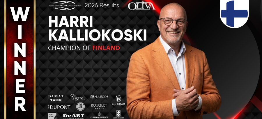 CSWC BY OLIVA CIGARS - FINAL RESULTS FINLAND