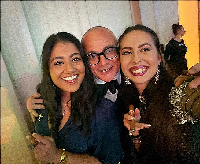 Rheka Patel from Cavendish no.6 , Gino and Daria Spytsina from LCDH, Vietnam