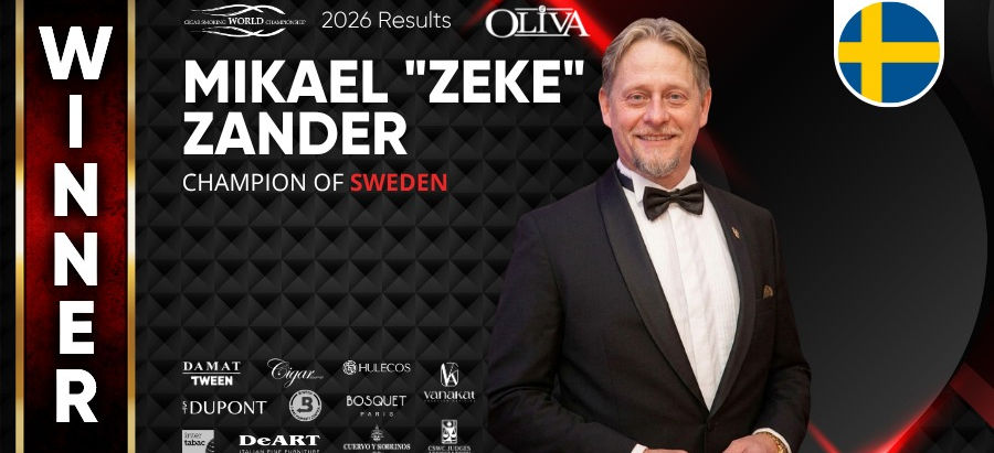 CSWC BY OLIVA CIGARS - FINAL RESULTS SWEDEN