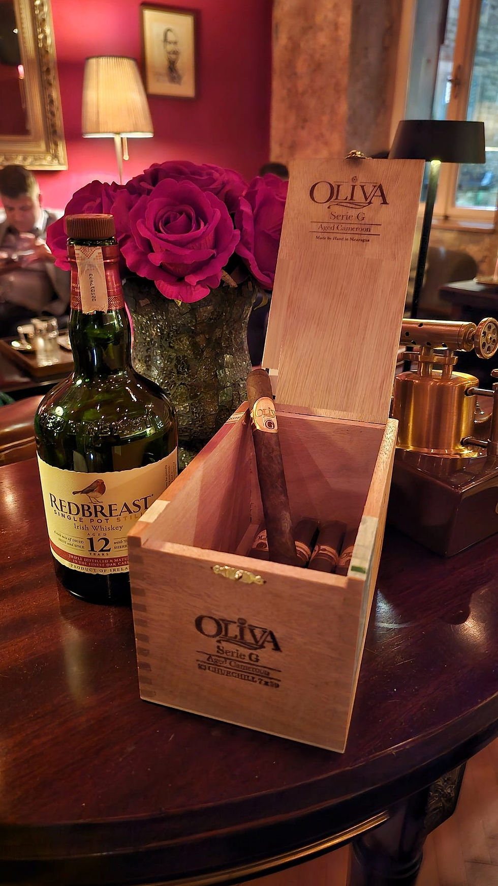 OLIVA SERIE G TASTING AT CIGAR CLUB MAREVA SPLIT
