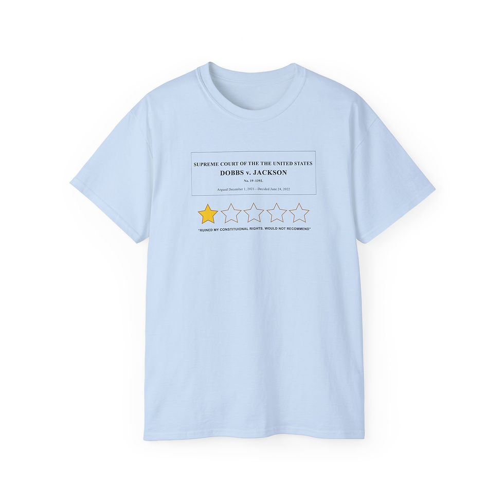 Thumbnail: "Dobbs v Jackson - Would not Unisex Ultra Cotton Tee