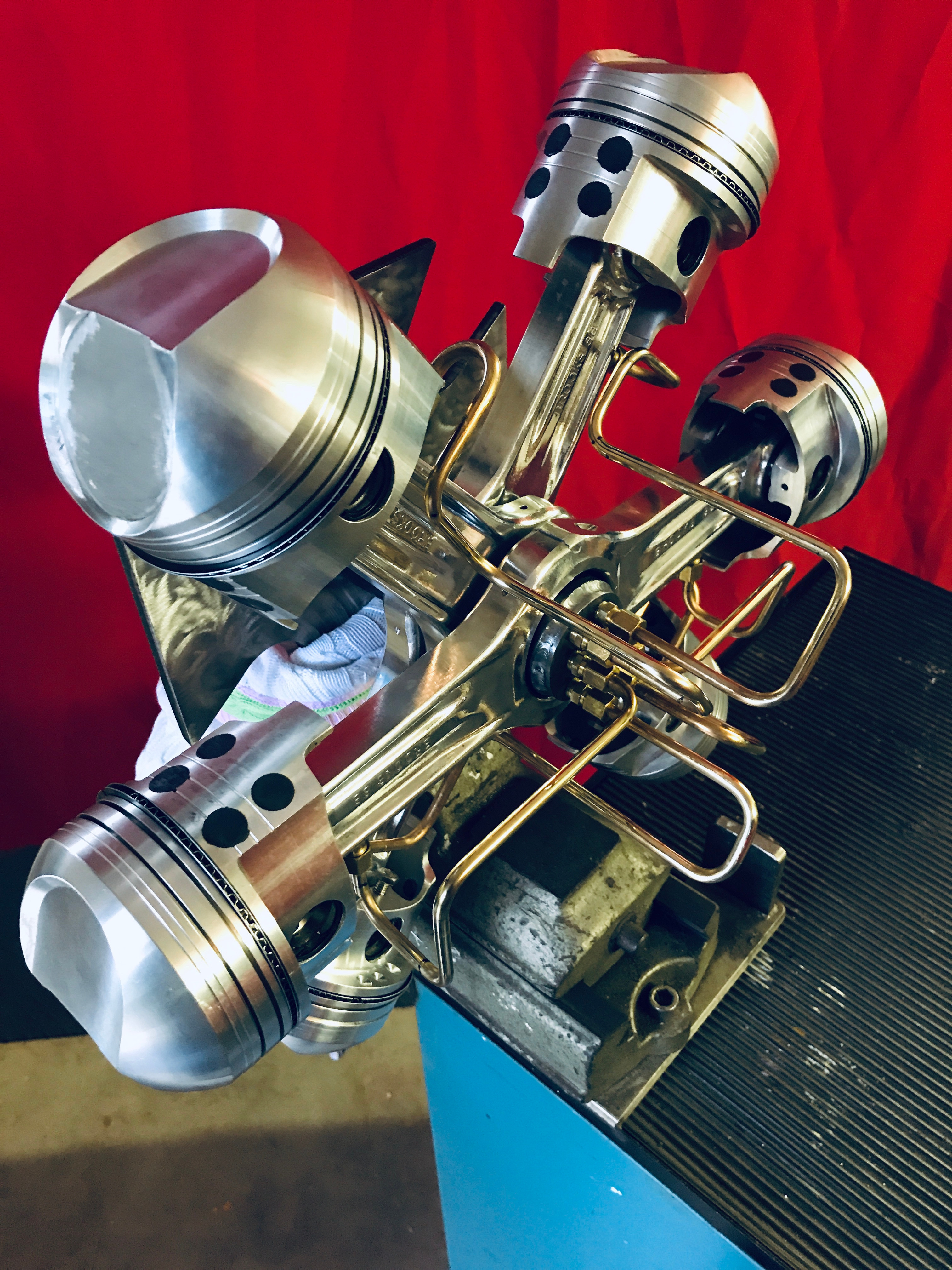 Custom Engine - Mielke Motor Art