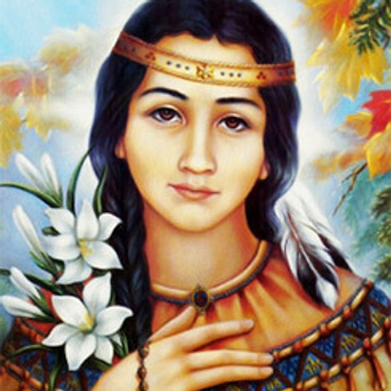 Holy Social Network - 8 - Saint Kateri Tekakwitha