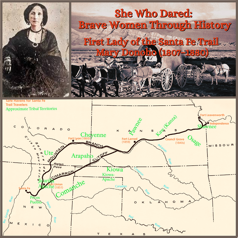 Mary Donoho | First Lady of the Santa Fe Trail