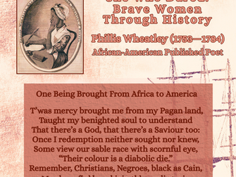 Phillis Wheatley: African-American Published Poet