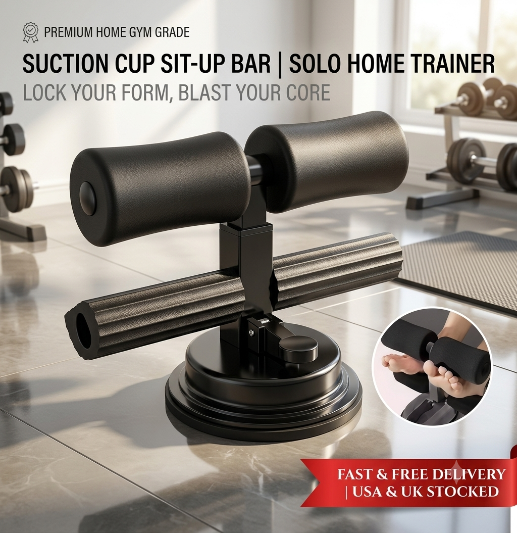 Sit-Up Assistant, Abdominal Crunch Machine, Abdominal Trainer, Fitness Equipment