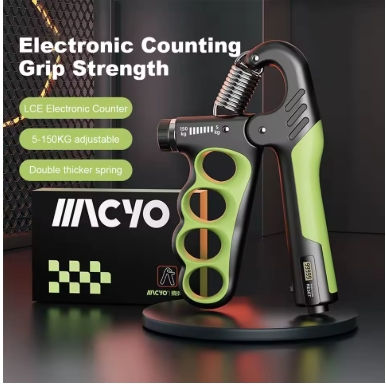 Thumbnail: Hand Grip Strengthener 5-100Kg Adjustable Resistance Wrist Expander Anti Slip Er