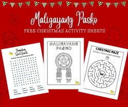 Free Christmas Activity Sheets