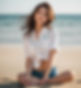 girl wearing casual shirt on beach