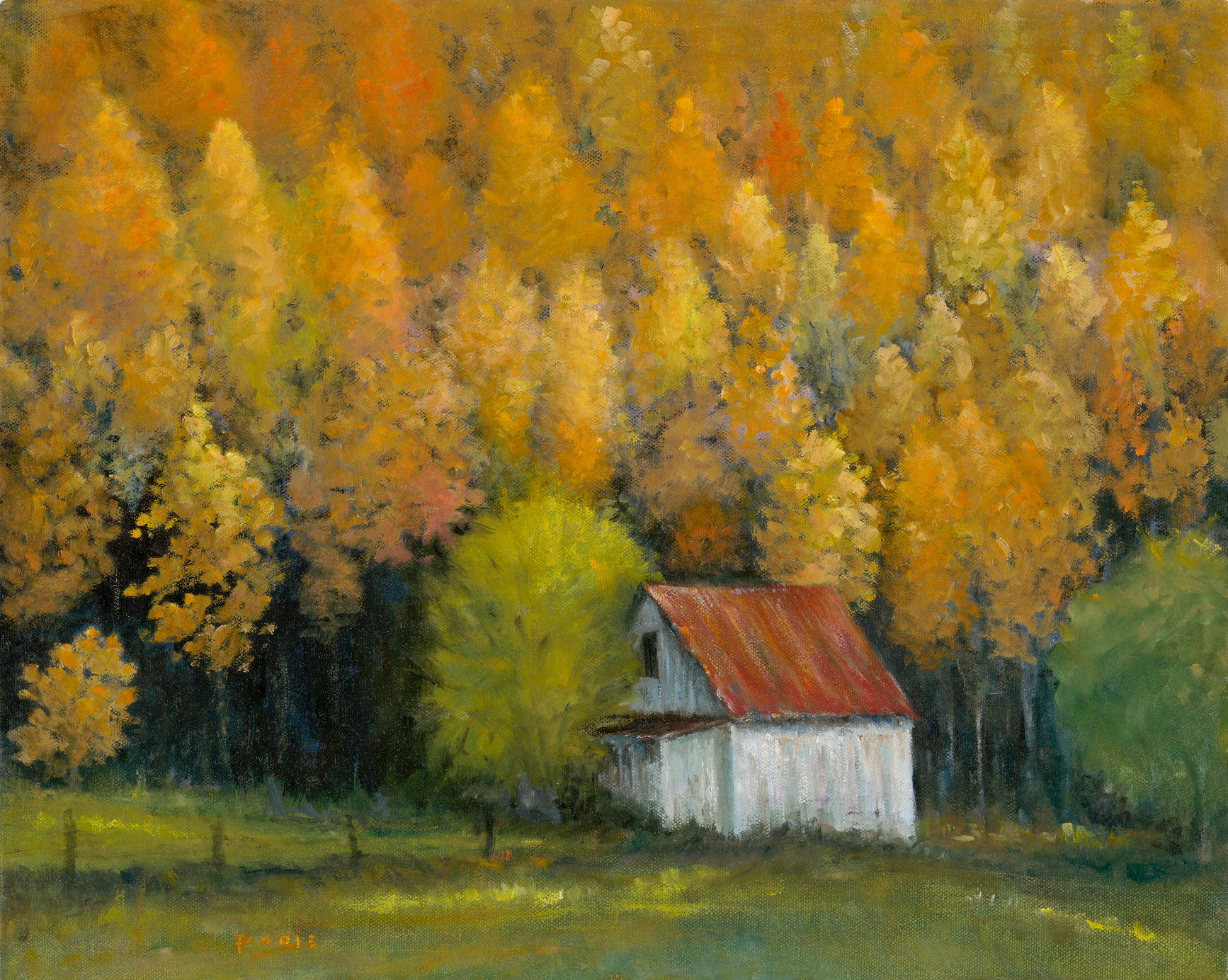 Autumn in Vermont (16 x 20)