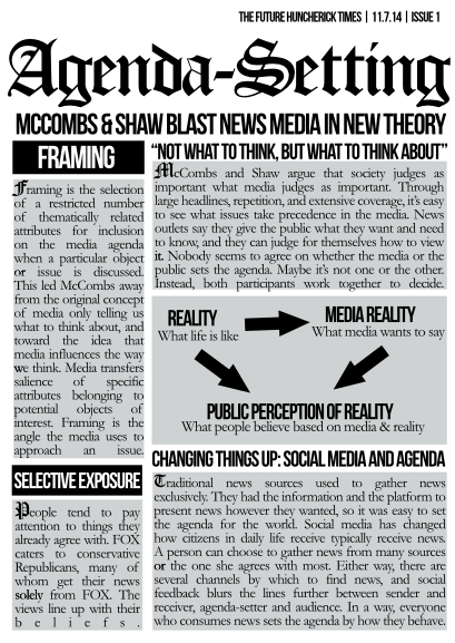 Agenda Setting Theory