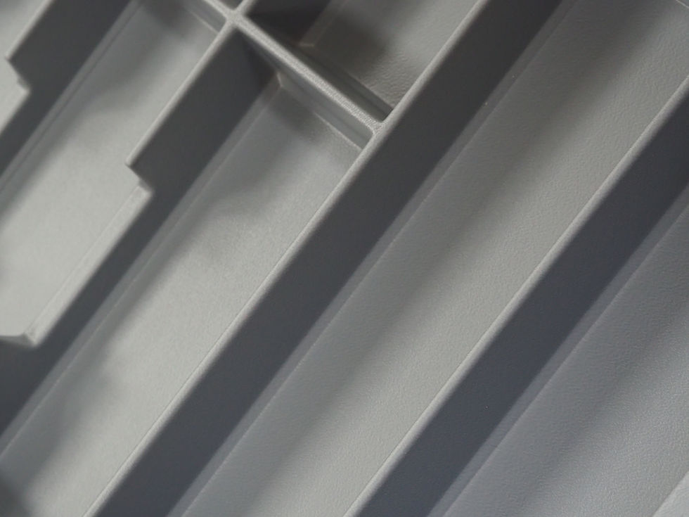 Thumbnail: 1000mm Grey Vogue Cutlery Tray for Blum Metabox