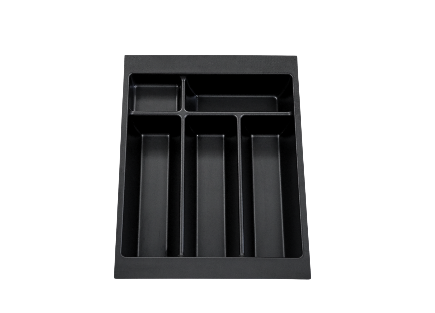 400mm Black Linea Tandembox Cutlery Tray