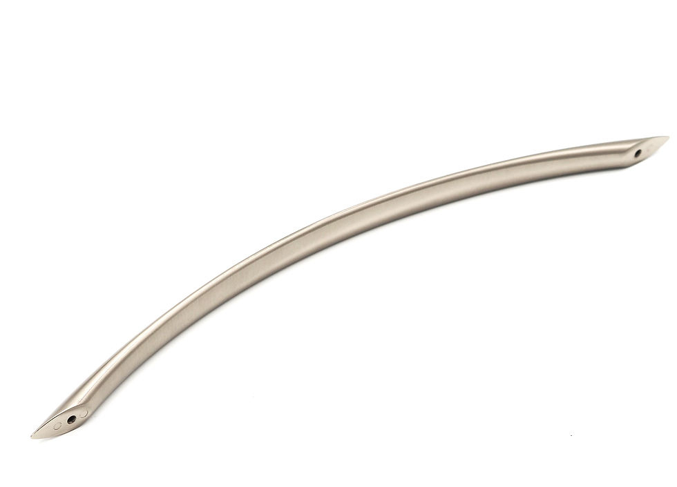 Thumbnail: 320mm Brushed Nickel Flat Bow Handle