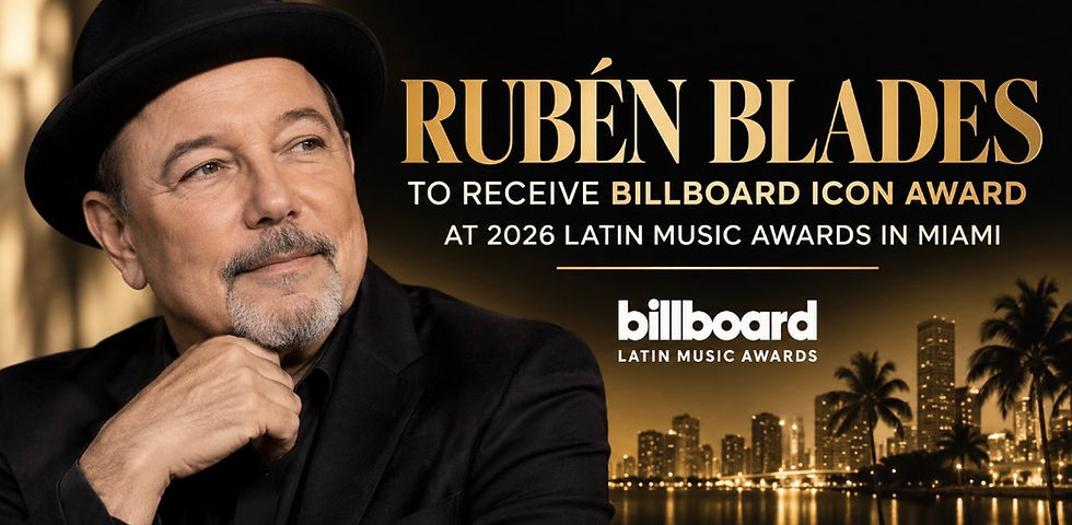 Rubén Blades To Receive Billboard Icon Award At 2026 Latin Music Awards In Miami
