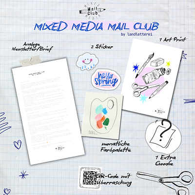 Mixed Media Mail Club