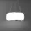 Thumbnail: Falmec Soffio Island Hood 58 cm White Satin Glass CSAI58.E0P7#ZZZF461F