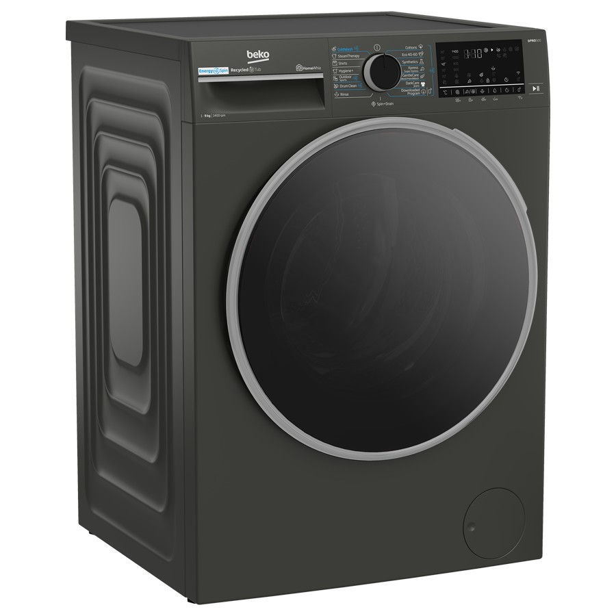 Thumbnail: Beko 9 Kg Washing Machine 1400 rpm Grey - B5WFU69415MB2 ES