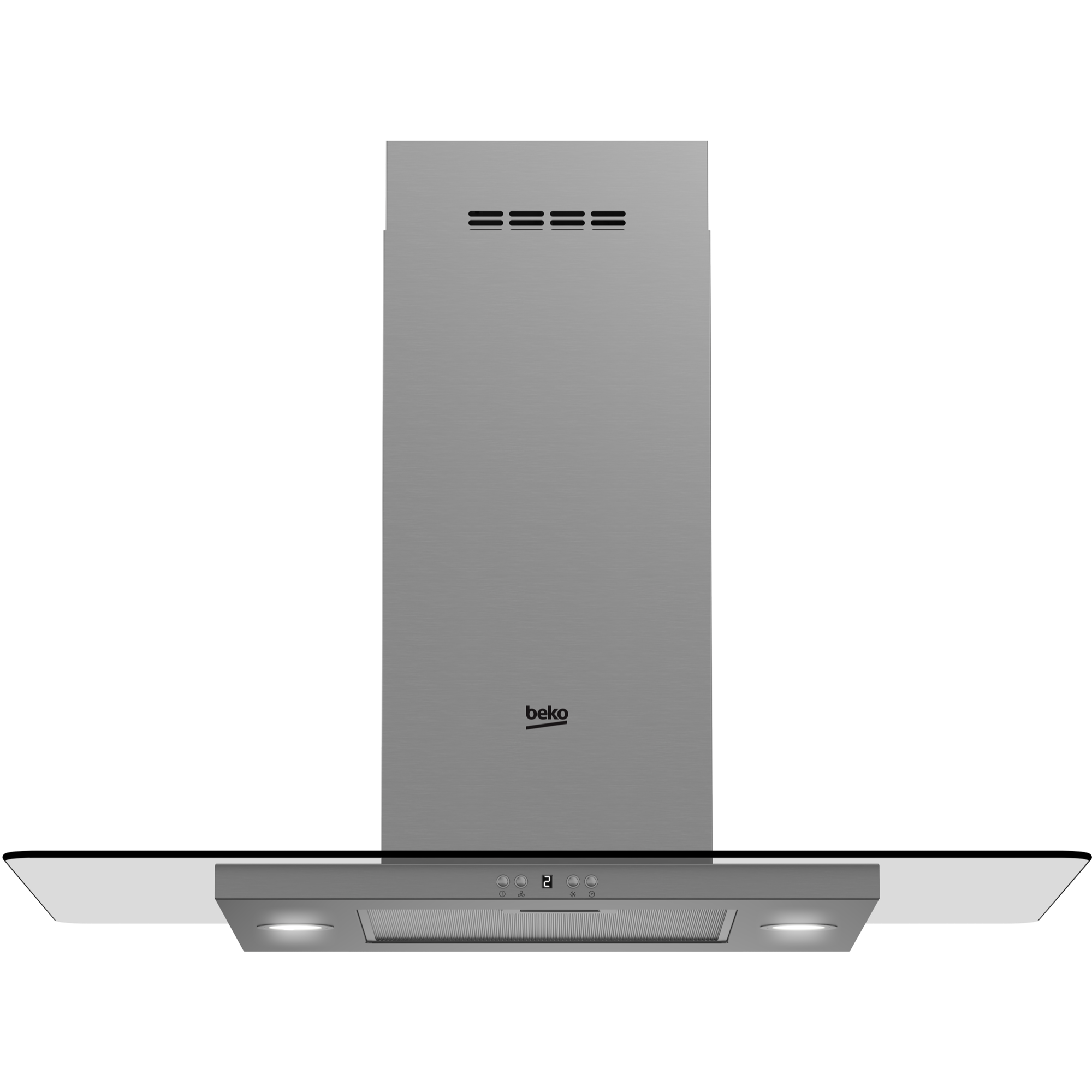 Beko Hood Island Glass S/Steel 90 cm - HCI91631XH