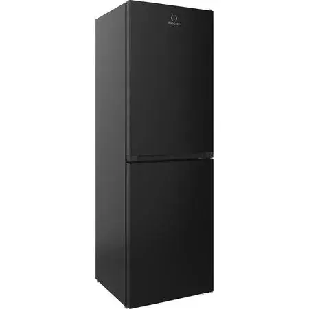 Thumbnail: Indesit Total No Frost IBTNF 60182 B UK Fridge Freezer - Black