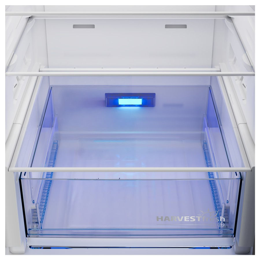 Thumbnail: Beko F/Freezer No Frost Silver 415 L H 203.5cm x W 59.5cm  - B3RCNA415HXB