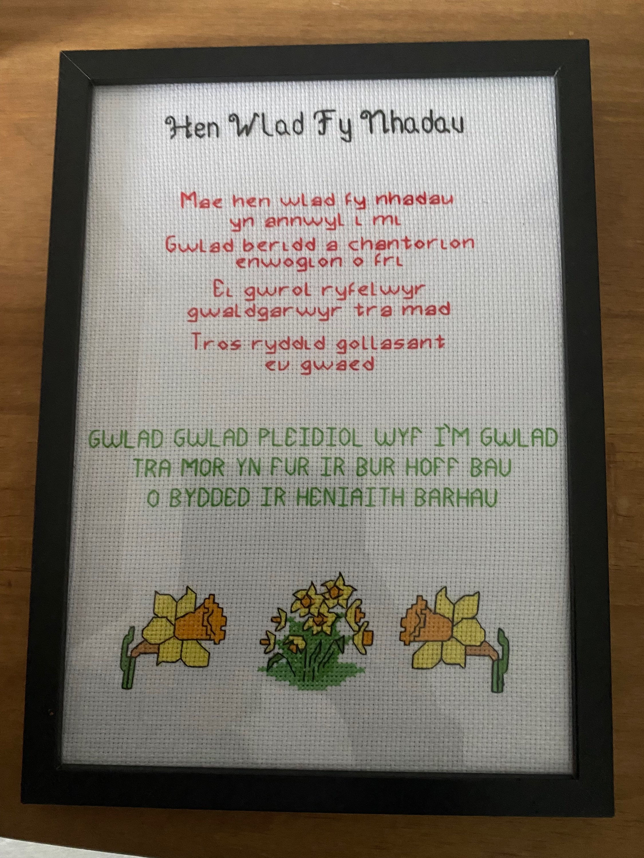 Welsh National Anthem Kit