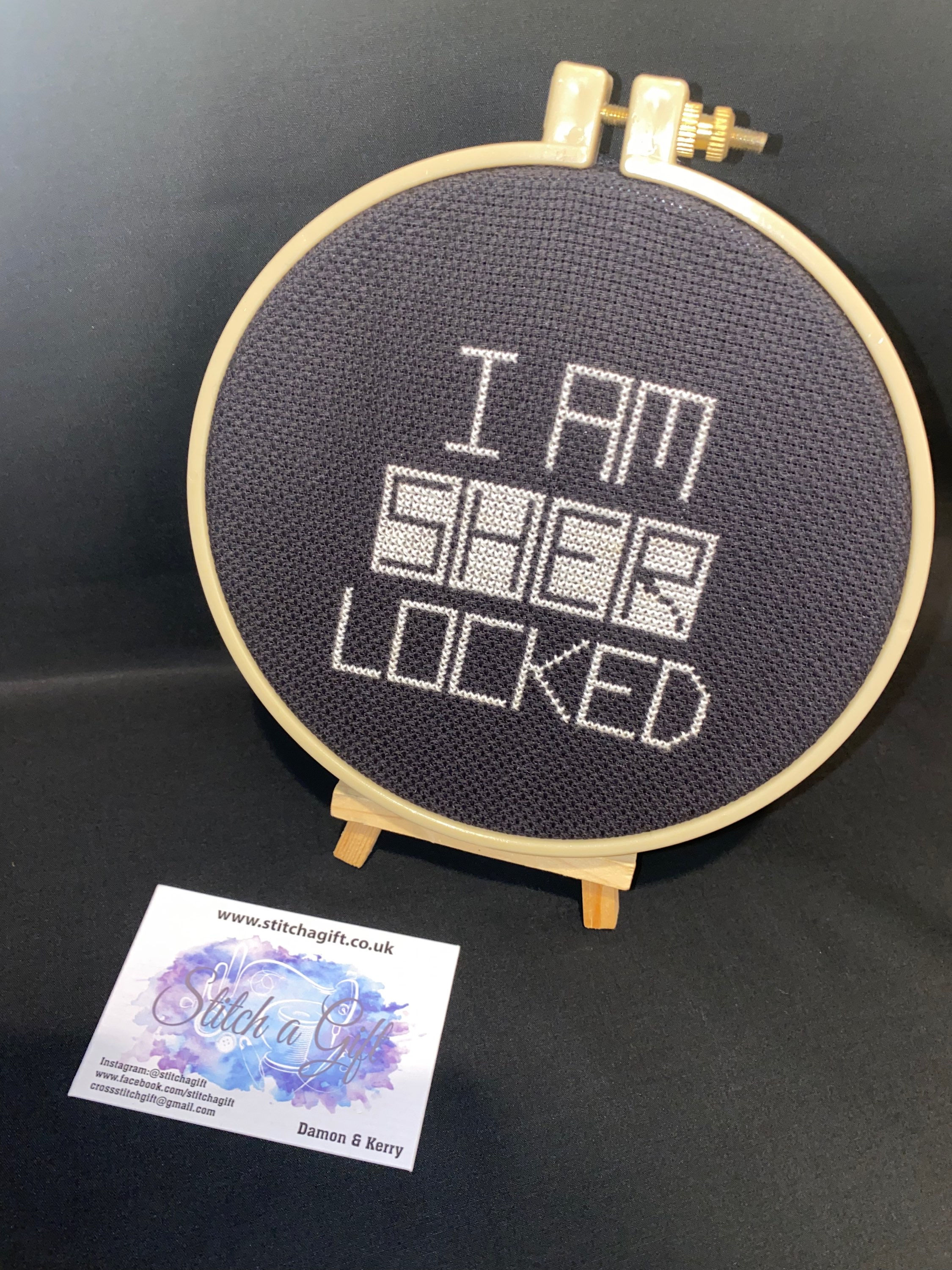 Sherlocked gift hoop 