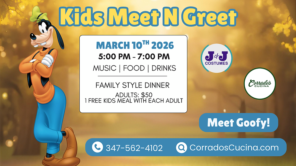 Kids Meet N Greet with Goofy
