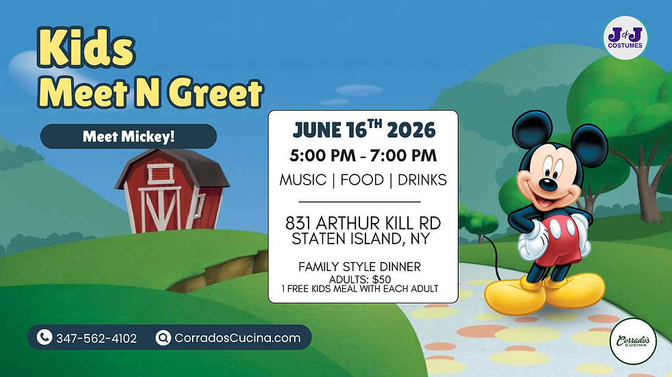 Kids Meet N Greet with Mickey Mouse