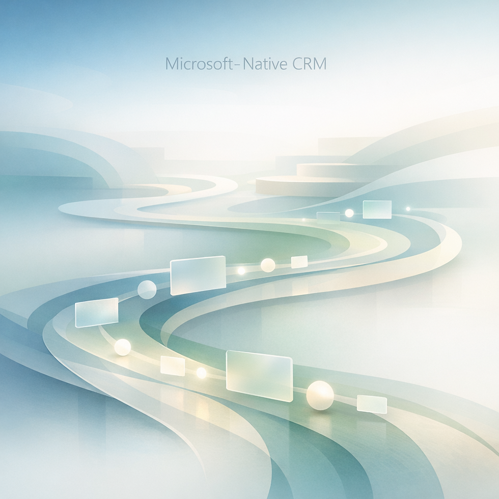 Microsoft‑native CRM and relationship context management