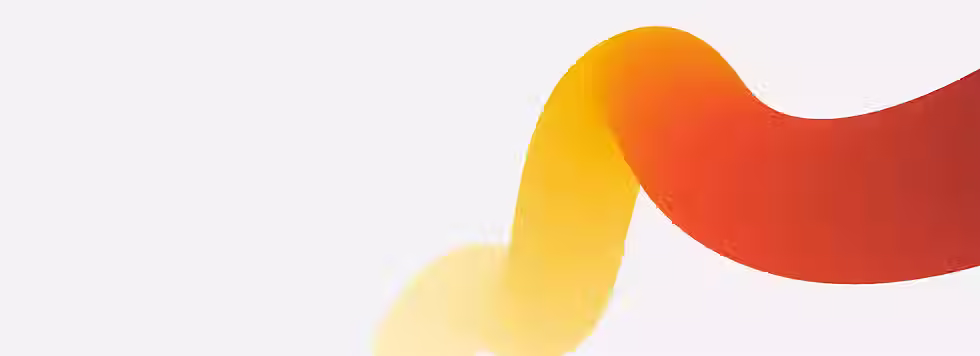 Yellow and orange abstract graphic