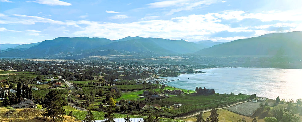 View of Penticton from Munson Mountain