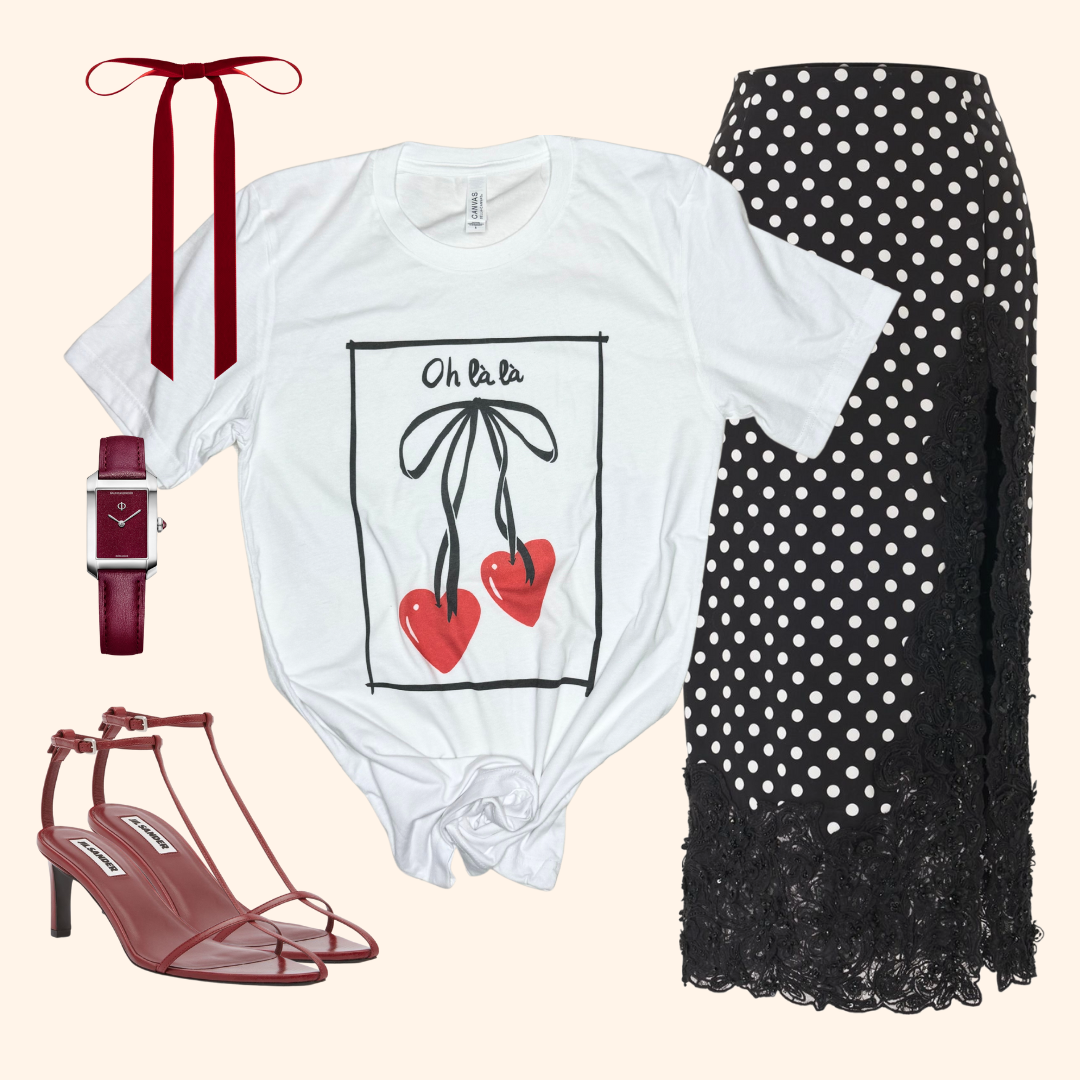 Oh La La Graphic T-shirt (Vintage Feel)