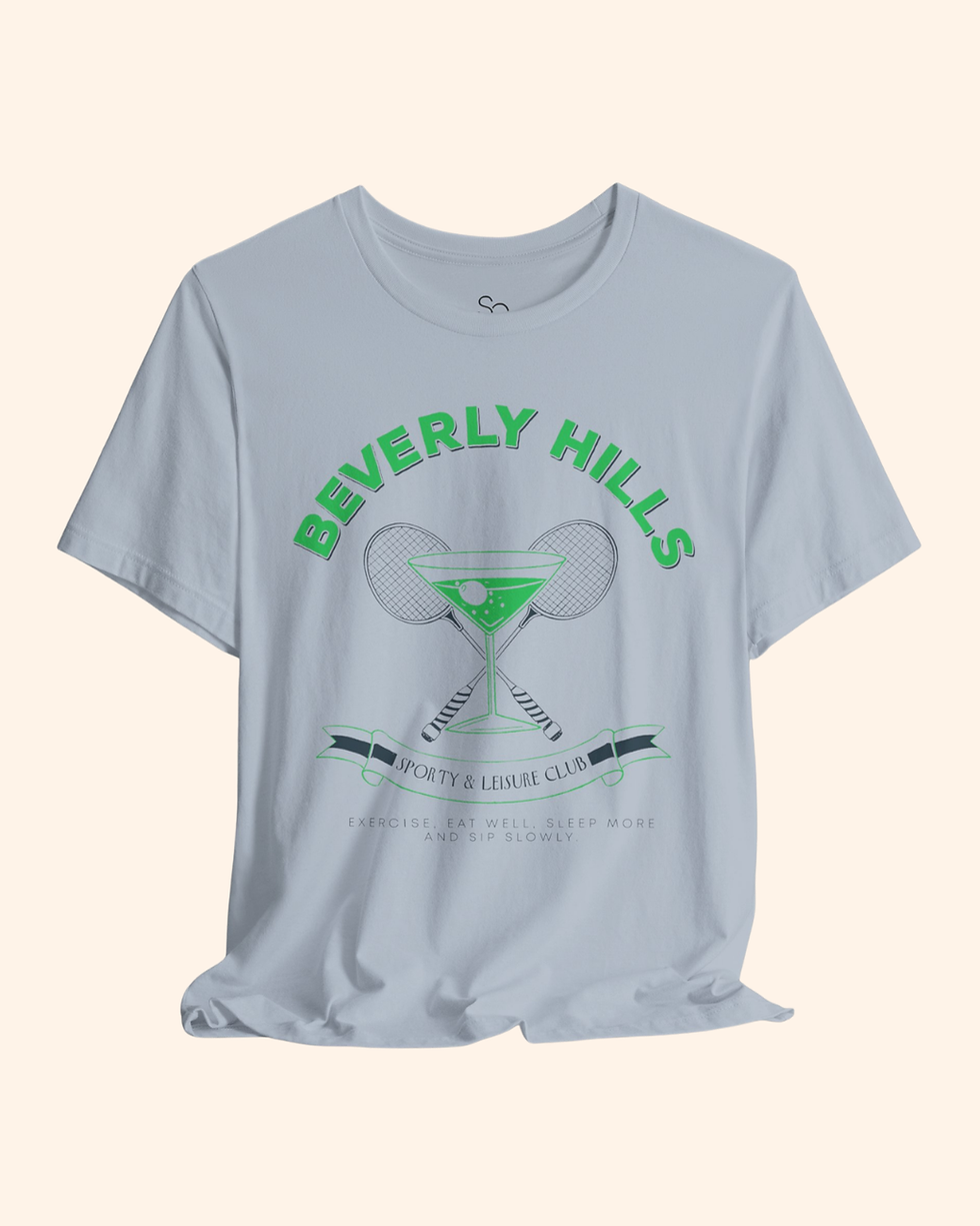 Thumbnail: In the Club Martini Tee , Retro Cocktail Graphic T-Shirt