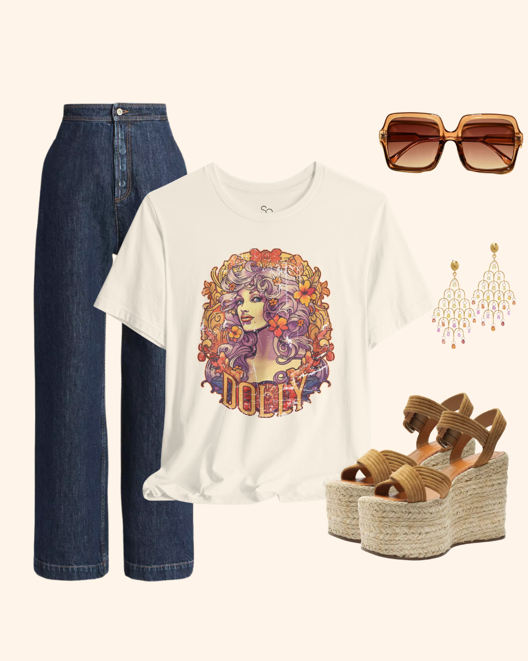 Hey Doll Unisex Tee, Music Festival Tee