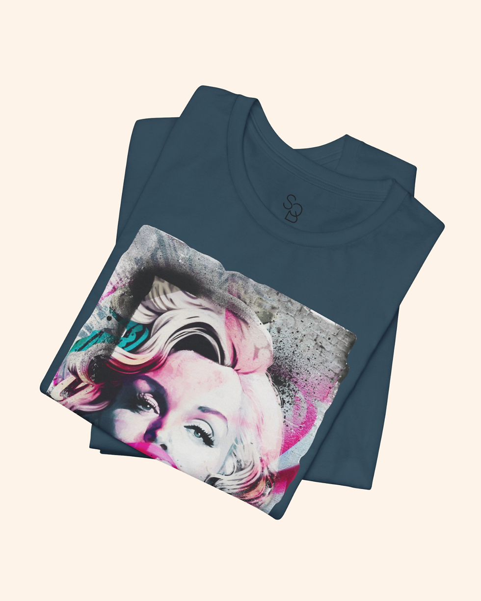 Thumbnail: Bombshell Retro Graphic Tee - Vintage Style T-Shirt