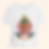 Close view of Amore T-Shirt sacred-heart graphic on white tee