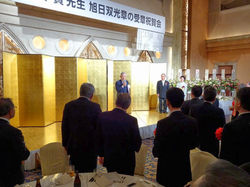 西谷君受章祝賀会@ヨコハマインターコンチ_2014.3.15