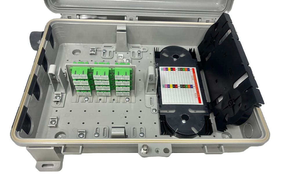 Thumbnail: New Primex P1500F Splice Tray & Bulkhead Assembly