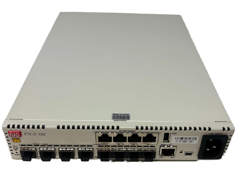 RAD ETX-2i-10G Carrier Ethernet Demarcation Device (10 Gigabit, 4x RJ45)