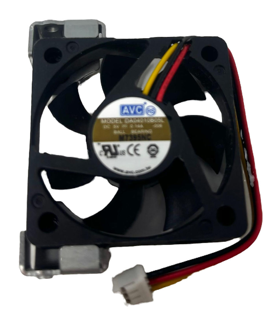 New AVC DA07015B12H Cooling Fan (12V DC, 3-Pin, Ball Bearing)