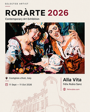 RORÀRTE 2026 — Selected Artist
Alla Vita
Costigliole d’Asti, Italy
11 September — 11 October 2026